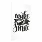 Plakat Wake up and smile 40x60 cm bez ramy bez marginesu | MIRAT.