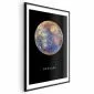 Plakat Merkury 21x30 cm z ramą czarną z marginesem | MIRAT.