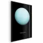 Plakat Uran 29,7x42 cm z ramą czarną bez marginesu | MIRAT.