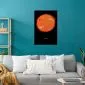 Plakat Słońce 60x90 cm bez ramy bez marginesu | MIRAT.