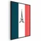Plakat Symbole Francji 21x30 cm z ramą czarną bez marginesu | MIRAT.
