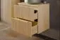 Szafka pod umywalkę NORDIC CREMONA 2S 60cm dąb cremona wisząca I sklep meblowy MIRAT. styl RYFLOWANY, SKANDYNAWSKI kolekcja CD-NORDIC