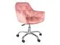 Fotel biurowy Q-190 VELVET antyczny róż I sklep meblowy MIRAT.