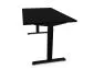 Biurko eCOMO 140x70cm czarne z regulacją biurowe I sklep meblowy MIRAT.