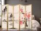 Parawan japoński Orient 225x172 cm 5-częściowy beżowy | MIRAT.