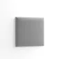 Panel tapicerowany SQUARE 40x40 jasnoszary do sypialni I sklep meblowy MIRAT.