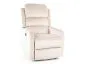 Fotel rozkładany PEGAZ VELVET beżowy wypoczynkowy elektryczny | MIRAT. w stylu  kolekcja