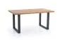 Drewniany stół na metalowej podstawie Perez