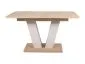 Stół z podstawą w kształcie V Platon 136-176 cm dąb | MIRAT