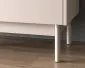 Komoda DUMI 04 4D 90 kaszmirowa/dąb cremona I sklep meblowy MIRAT.