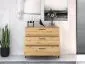 Komoda NIKOLA 3S dąb artisan w stylu loft I sklep meblowy MIRAT. styl LOFT kolekcja NIKOLA