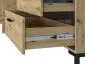 Komoda NIKOLA 3S2D dąb artisan z szufladami i szafką I sklep meblowy MIRAT. styl LOFT