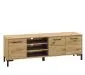 Szafka RTV NIKOLA dąb artisan w stylu loft I sklep meblowy MIRAT. styl LOFT