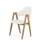 Krzesło K247 białe w stylu retro | MIRAT.