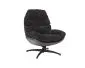 Fotel tapicerowany GISELLE czarny I sklep meblowy MIRAT.
