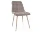 Krzesło tapicerowane CHIC  BREGO na kaszmirowych nogach | MIRAT