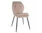 Krzesło RICK VELVET ciemnobeżowe I sklep meblowy MIRAT. styl GLAMOUR