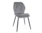 Krzesło RICK VELVET szare I sklep meblowy MIRAT. styl GLAMOUR