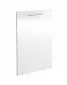 Front do zabudowy zmywarki 45 VENTO DM-45/72 biały połysk z uchwytem | MIRAT.  kolekcja VENTO