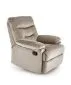 Fotel rozkładany DRAGER VELVET beżowy wypoczynkowy I sklep meblowy MIRAT.