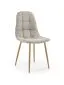 Krzesło tapicerowane K316 beżowe w stylu skandynawskim I sklep meblowy MIRAT.