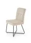 Krzesło tapicerowane K534 beżowe pikowane oparcie I sklep meblowy MIRAT. styl LOFT