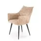 Krzesło tapicerowane K559 beżowe z podłokietnikami I sklep meblowy MIRAT.