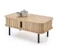 Stolik kawowy ANGELINA 50x90cm dąb naturalny prostokątny I sklep meblowy MIRAT. styl LOFT, SKANDYNAWSKI