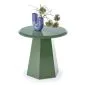 Stolik kawowy LOCA 50x50cm zielony okrągły I sklep meblowy MIRAT.