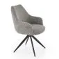 Krzesło tapicerowane K564 szare obracane 360° I sklep meblowy MIRAT.