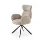 Krzesło tapicerowane K571 beżowe obracane z podłokietnikami I sklep meblowy MIRAT. styl LOFT