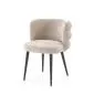 Krzesło tapicerowane K575 beżowe do salonu I sklep meblowy MIRAT.
