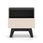 Szafka nocna FRESHION 06 kaszmirowa/czarna I sklep meblowy MIRAT.  kolekcja FRESHION