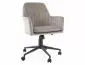 Fotel biurowy Q-886 VELVET ciemnobeżowy z mechanizmem TILT I sklep meblowy MIRAT.