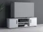 Szafka RTV LOBO 140 biała matowa do salonu I sklep meblowy MIRAT. styl LOFT, SKANDYNAWSKI