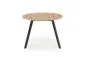 Stół RUBEN 102(142)x102 dąb artisan rozkładany okrągły | MIRAT. w stylu LOFT kolekcja