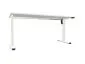 Biurko eCOMO 160x80cm białe z regulacją wysokości do biura I sklep meblowy MIRAT.