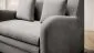 Sofa rozkładana z funkcją spania ARIO jasnoszara z poduszkami I sklep meblowy MIRAT.