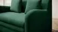 Sofa rozkładana z funkcją spania ARIO zielona do salonu I sklep meblowy MIRAT.