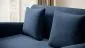 Sofa rozkładana z funkcją spania ARIO granatowa z pojemnikiem na pościel I sklep meblowy MIRAT.