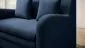 Sofa rozkładana z funkcją spania ARIO granatowa z pojemnikiem na pościel I sklep meblowy MIRAT.
