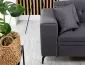 Narożnik z funkcją spania SOLANGE VELVET zielony lewy pikowany welurowy | MIRAT. w stylu GLAMOUR kolekcja