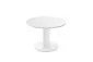 Stolik kawowy SOLO MINI ⌀80cm biały połysk I sklep meblowy MIRAT. styl GLAMOUR kolekcja SOLO MINI