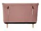 Fotel rozkładany SPIKE VELVET antyczny róż z funkcją spania | MIRAT.