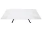 Stół ceramiczny Imperia 160-220 cm biały marmur rozkładany| MIRAT styl LOFT