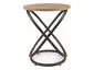Mały stolik kawowy loft Eos E 45 cm dąb artisan | MIRAT styl LOFT