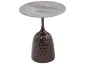 Nowoczesna ława ceramiczna Mutti 50 cm szary marmur | MIRAT styl GLAMOUR
