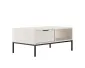 Stolik kawowy AUSTIN 100x60 biały/czarny niski I sklep meblowy MIRAT. styl GLAMOUR kolekcja AUSTIN
