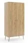 Szafa LEBEL 100 dąb craft złoty w stylu skandynawskim | MIRAT. w stylu SKANDYNAWSKI kolekcja LEBEL