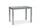 szary stół szklany do kuchni lub jadalni Galant